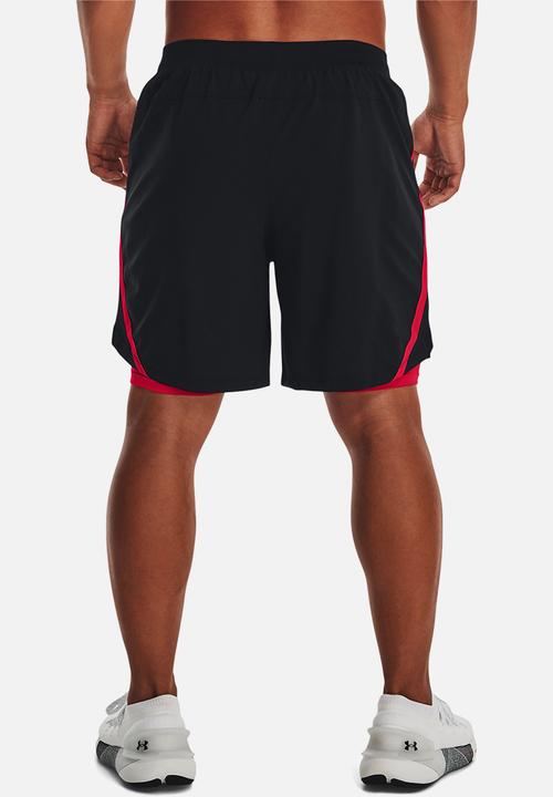 Under Armour - Ua launch 7'' 2-in-1 short - black