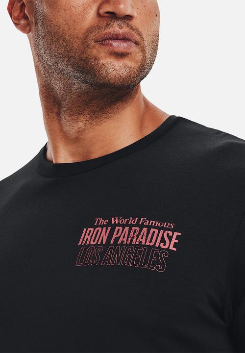 Under Armour - UA Project Rock 1800 short sleeve - black