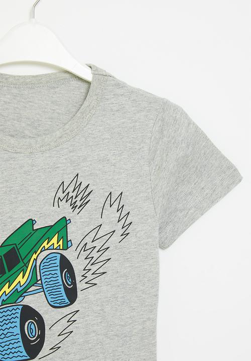 Pop Candy - Graphic tee - grey