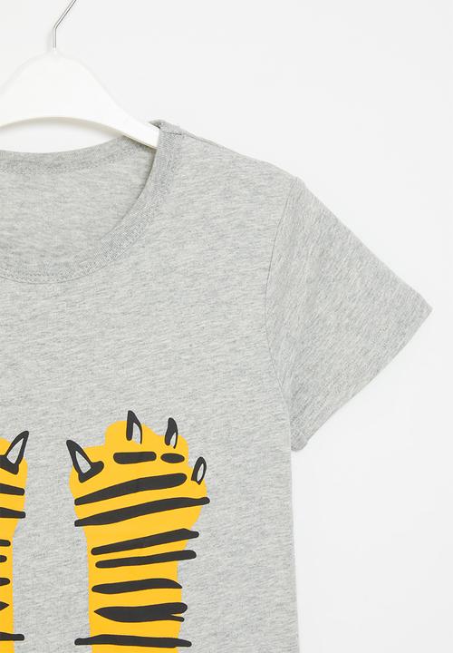 Pop Candy - Printed tee - grey