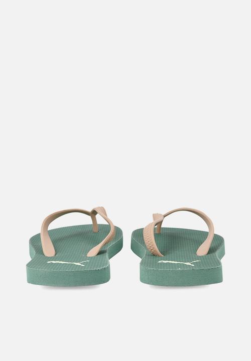 PUMA - First flip wn's zadp - deep forest & light sand-pistachio