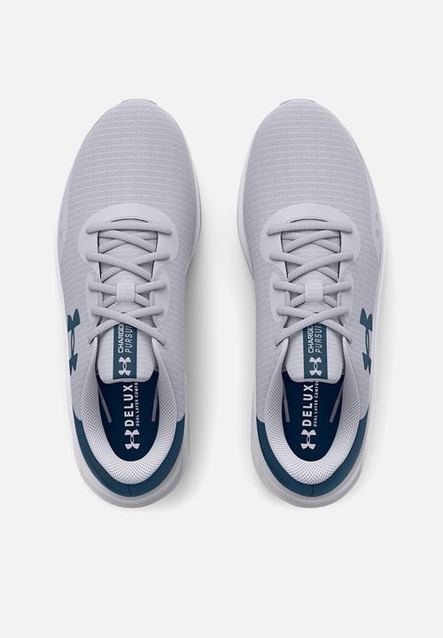 Under Armour - Ua charged pursuit 3 tech - mid gray/petrol blue