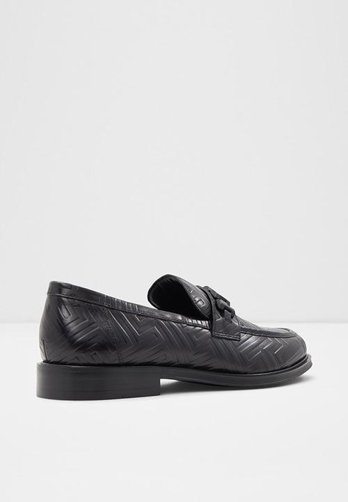 ALDO - Aleck leather - open black