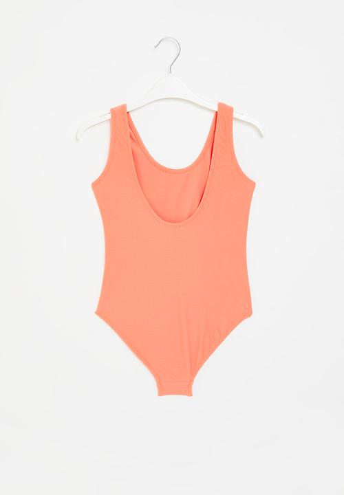 Rebel Republic - One piece bikini - peach