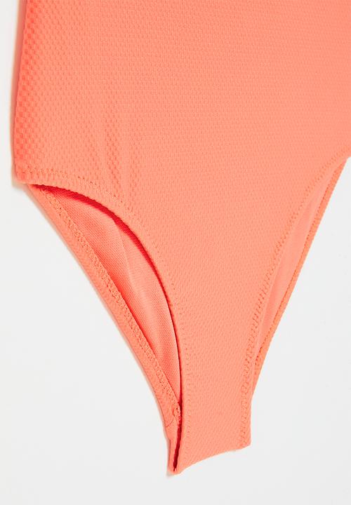 Rebel Republic - One piece bikini - peach