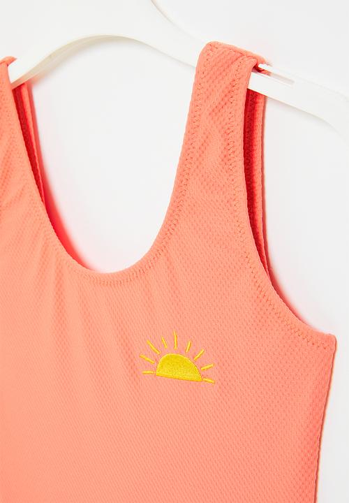 Rebel Republic - One piece bikini - peach