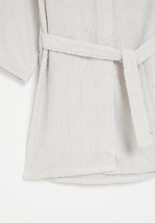 Pop Candy - Kids hooded gown - grey