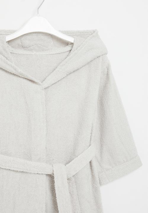 Pop Candy - Kids hooded gown - grey