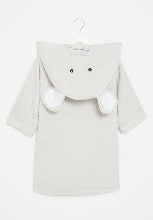 Pop Candy - Kids hooded gown - grey