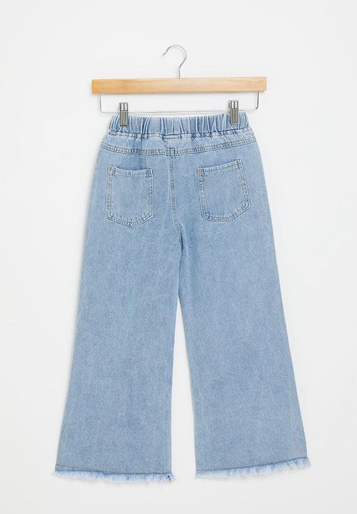 Rebel Republic - Girls jeans with hearts - blue
