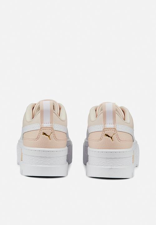 PUMA - Mayze lth jr - island pink/puma white