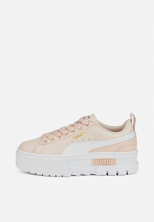 PUMA - Mayze lth jr - island pink/puma white