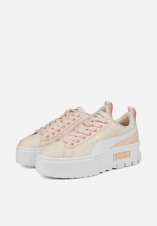 PUMA - Mayze lth jr - island pink/puma white
