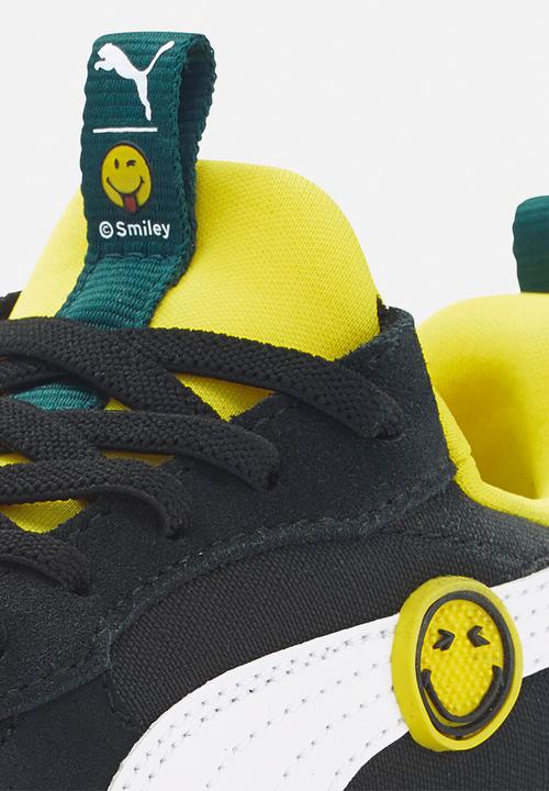 PUMA - Wr flex slip on smileyworld ps - puma black/puma white/vibrant yellow