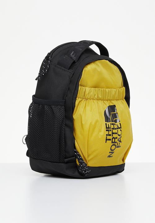 The North Face - Bozer mini backpack - black & yellow