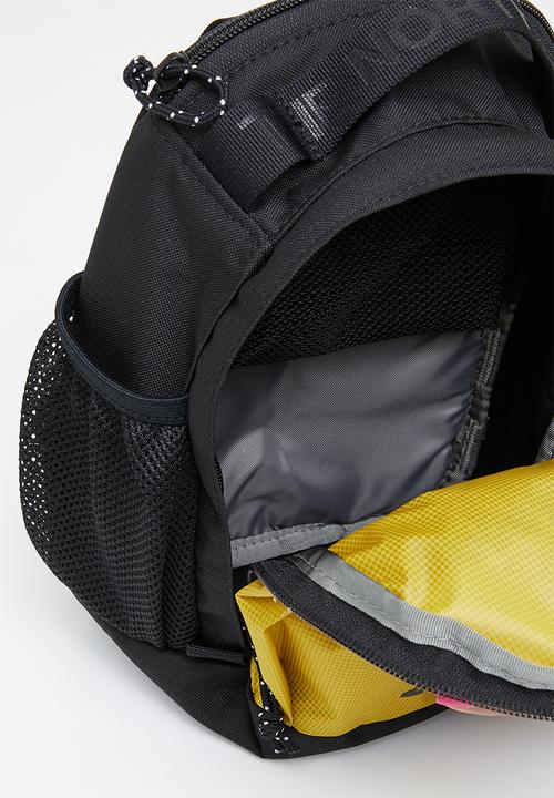 The North Face - Bozer mini backpack - black & yellow