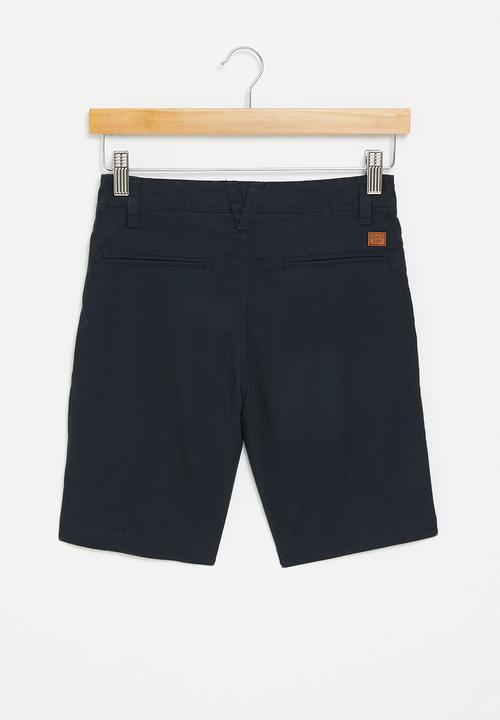 POLO - Boys chino short - navy