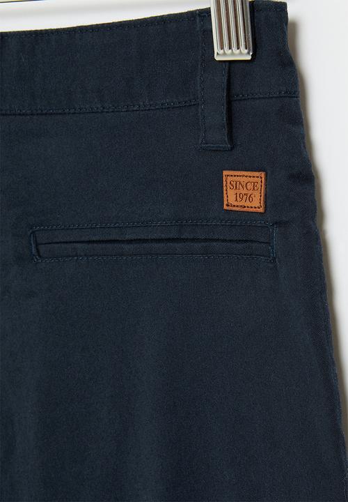 POLO - Boys chino short - navy