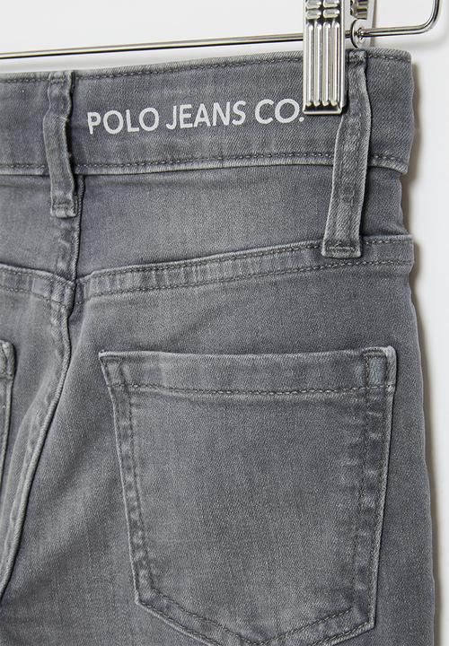 POLO - Boys pjc slim fit jean - grey
