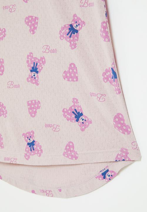 Rebel Republic - Printed nightie - purple
