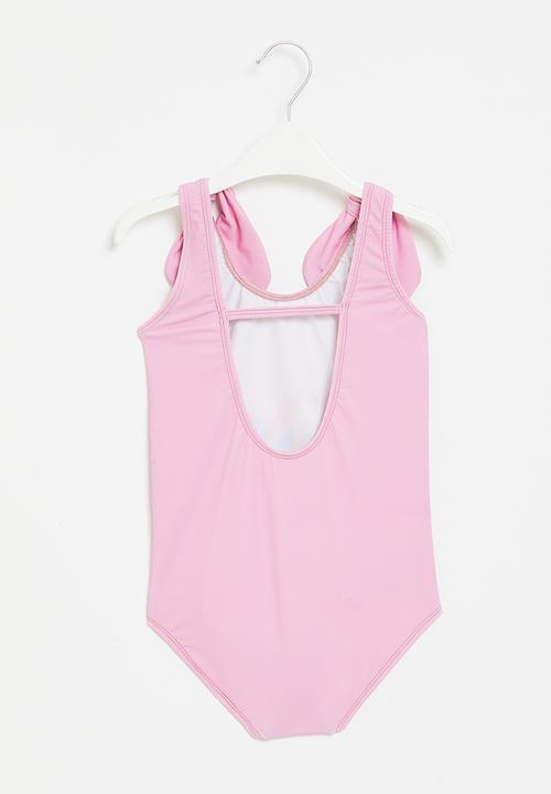 Superbalist - Bow detail full piece - pink