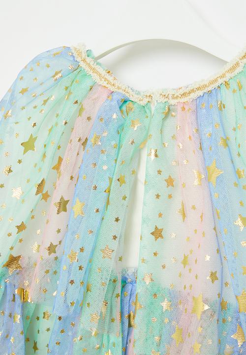 Pop Candy - Tiered star dress - multi