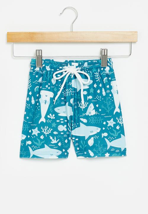 Pop Candy - Boys swim shorts - blue