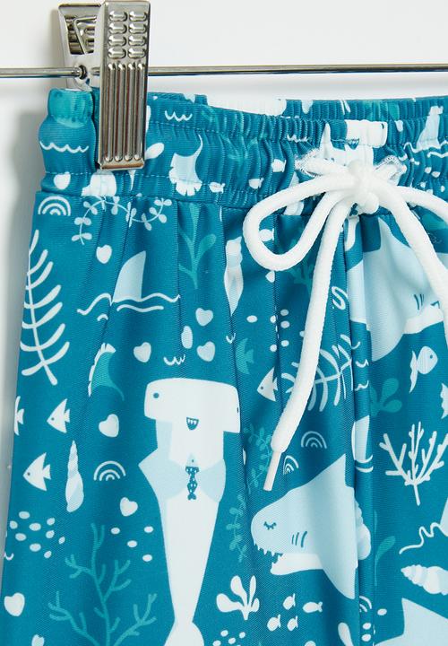 Pop Candy - Boys swim shorts - blue