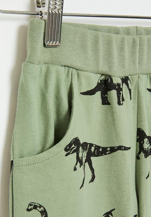 Pop Candy - Dino short - sage