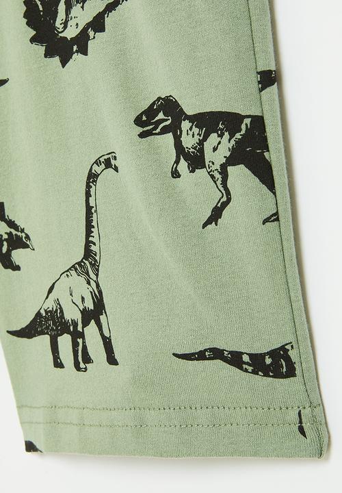 Pop Candy - Dino short - sage