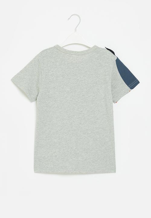 Pop Candy - Shark tee - grey