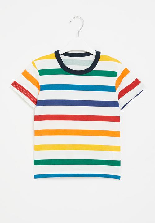 Pop Candy - Stripe tee - multi