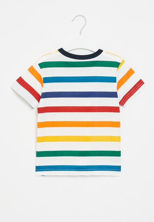 Pop Candy - Stripe tee - multi
