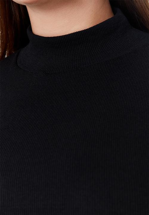 Trendyol - Plus turtleneck top - black