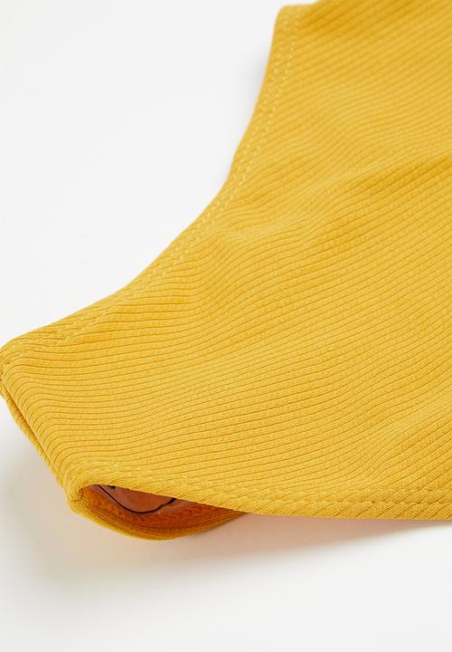 Rebel Republic - One arm bikini set - yellow