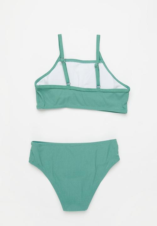 Rebel Republic - Girls 2 piece bikini - sage