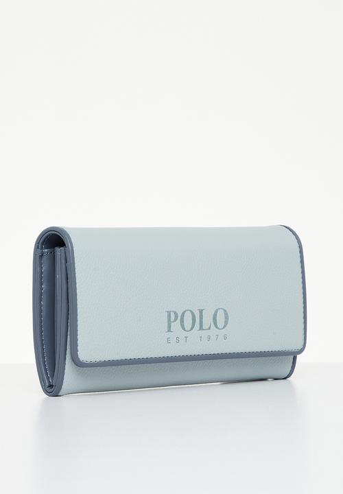 POLO - San marco clucth purse bag - blue