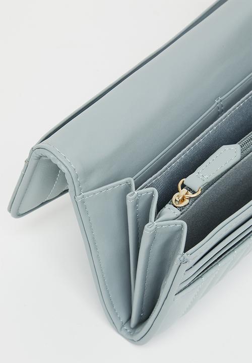 POLO - Quilt clutch purse bag - blue