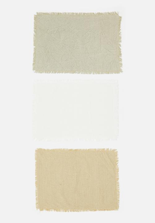 Excellent Houseware - Cilla placemat set - multi