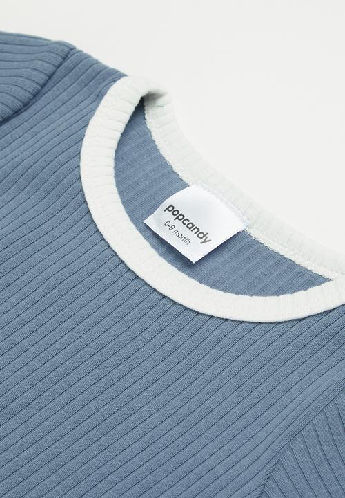 Pop Candy - Baby boys babygrow - blue
