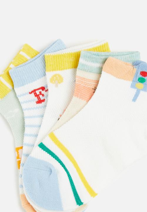 Pop Candy - Boys 5 pack socks - multi