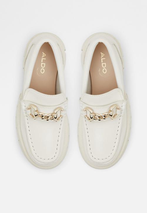 ALDO - Bigwalk leather loafer - open white