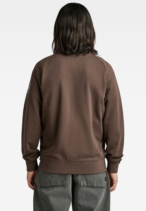 G-STAR - Bomber jkt sw - chocolat