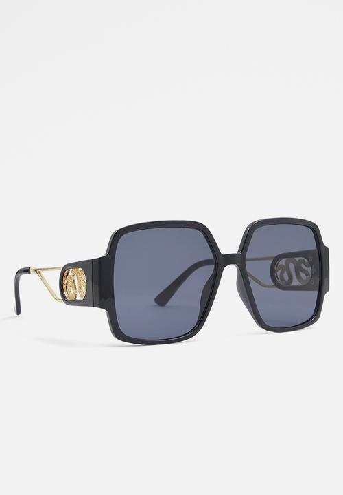 ALDO - Cynon - black & gold 