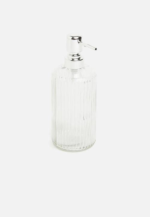 Bathroom Solutions - Soap dispenser - clear ripple