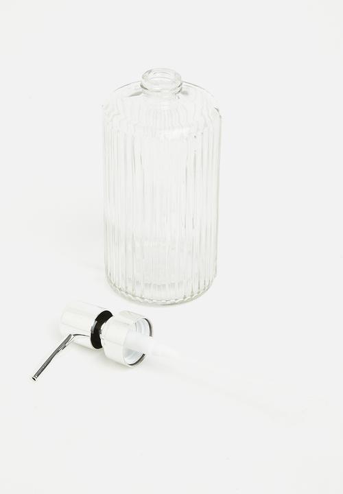 Bathroom Solutions - Soap dispenser - clear ripple