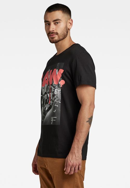 G-STAR - RAW. ARCHIVE T-SHIRT-BLACK