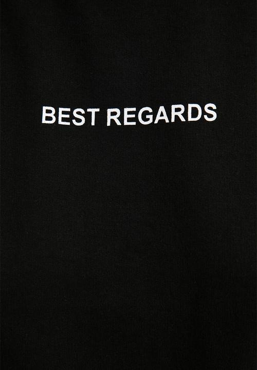 Trendyol - High neck crop knit sweatshirt - black