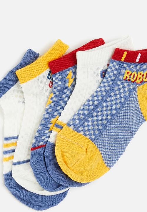Pop Candy - Boys 5 pack socks - multi
