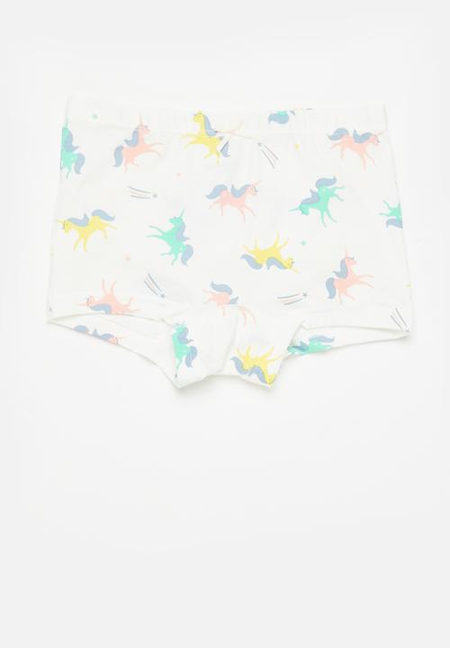 Pop Candy - Girls 3 pack printed briefs - multi